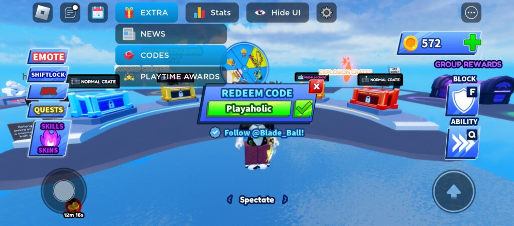 Blade Ball codes - Current codes