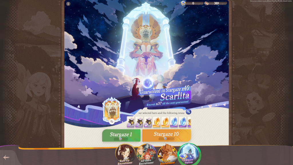 Stargaze Station Scarlita - AFK Journey (AFK 2)