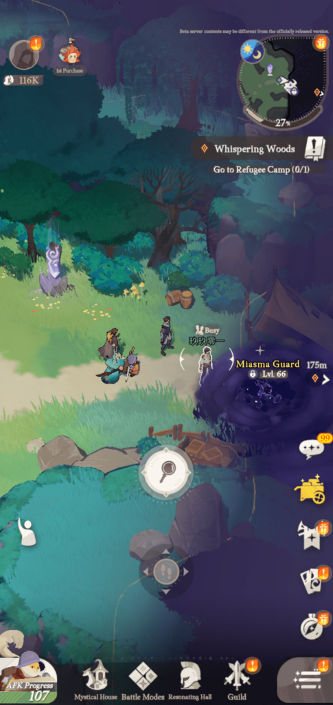 open world of AFK Journey