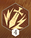 Kruger's Vital Strike icon from AFK Journey (AFK2).
