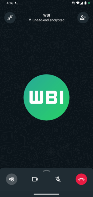 WhatsApp Is Getting A New Call Interface 5