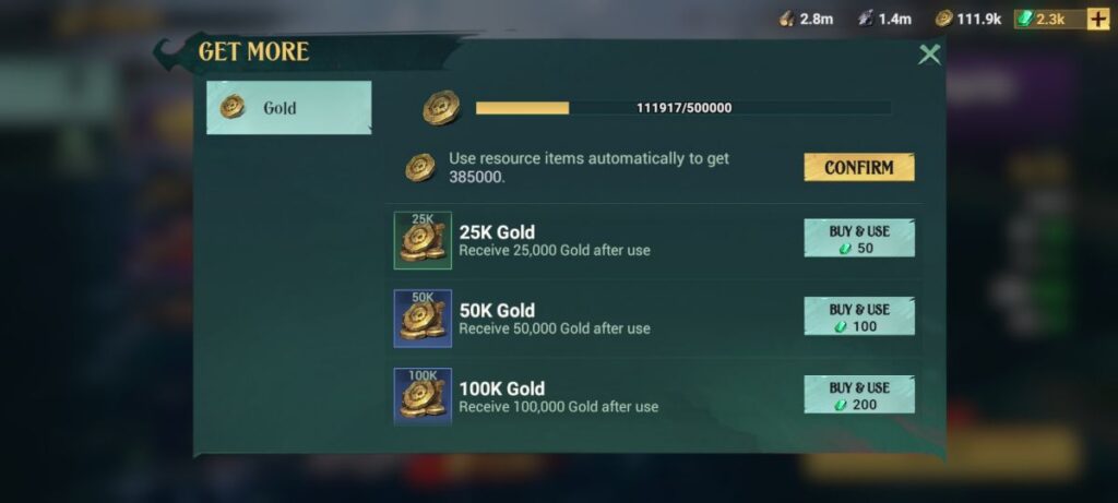 buying coins with emeralds