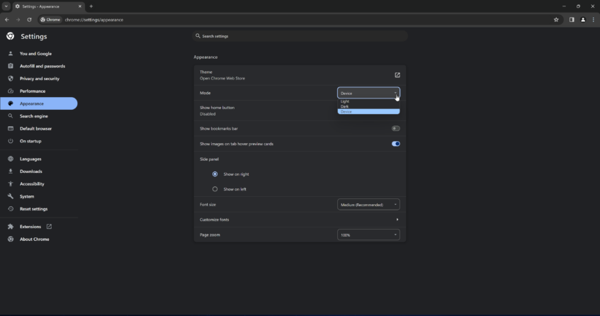 How To Enable Dark Mode On Chrome: In Windows 10/11 6