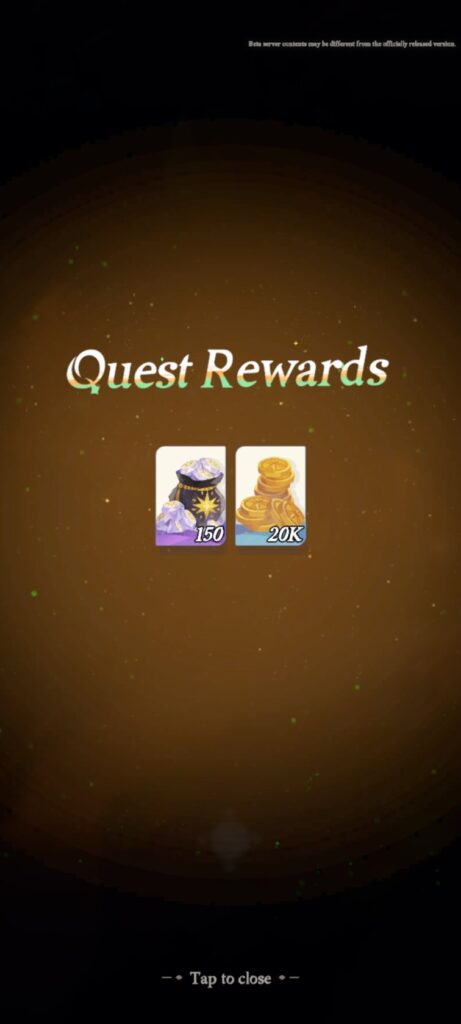 completing story quests in afk journey