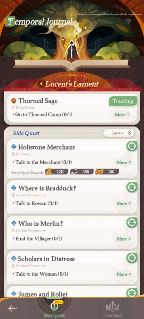 Story quests - AFK Journey