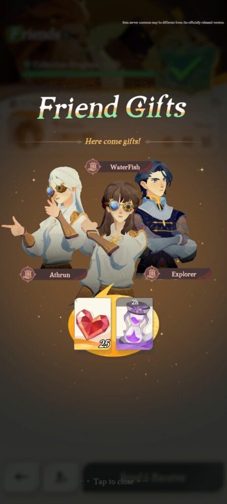 Pal Points recieved - AFK Journey