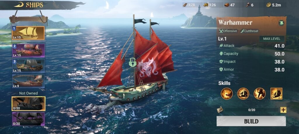 Warhammer ship page - Sea of Conquest