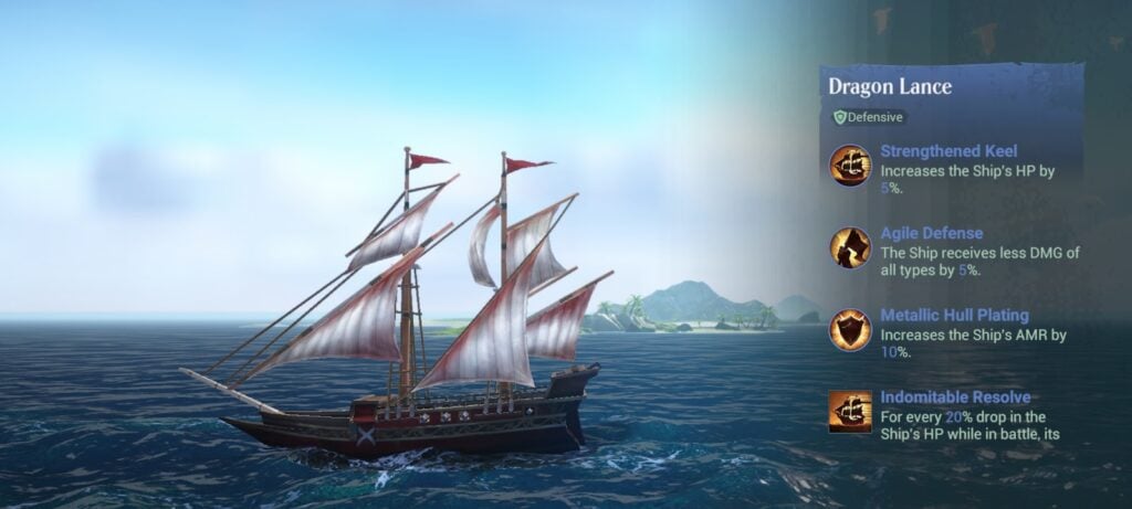 Dragon Lance ship unlocked - Sea of Conquest