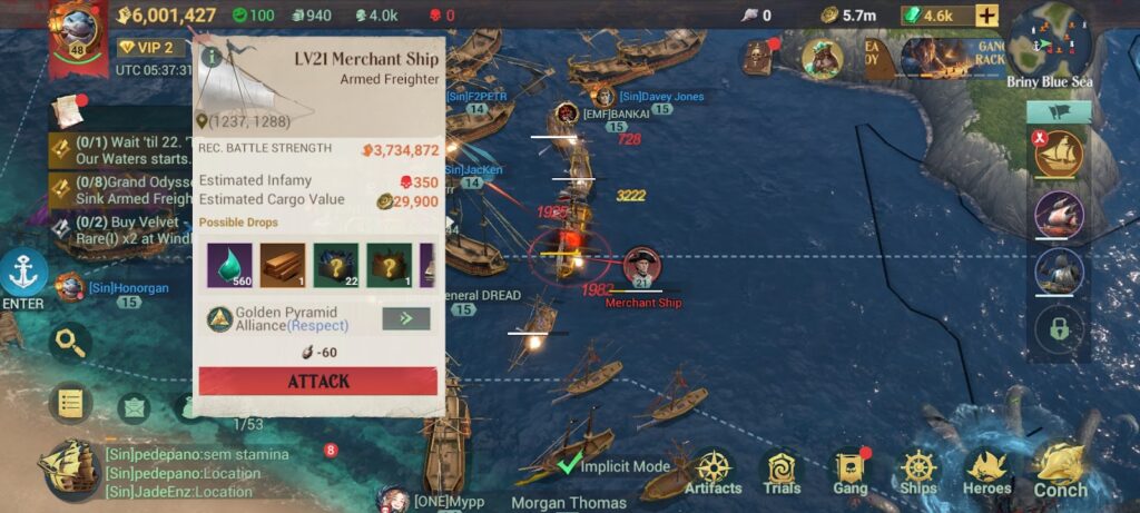 Merchant Ship - Sea of Conquest
