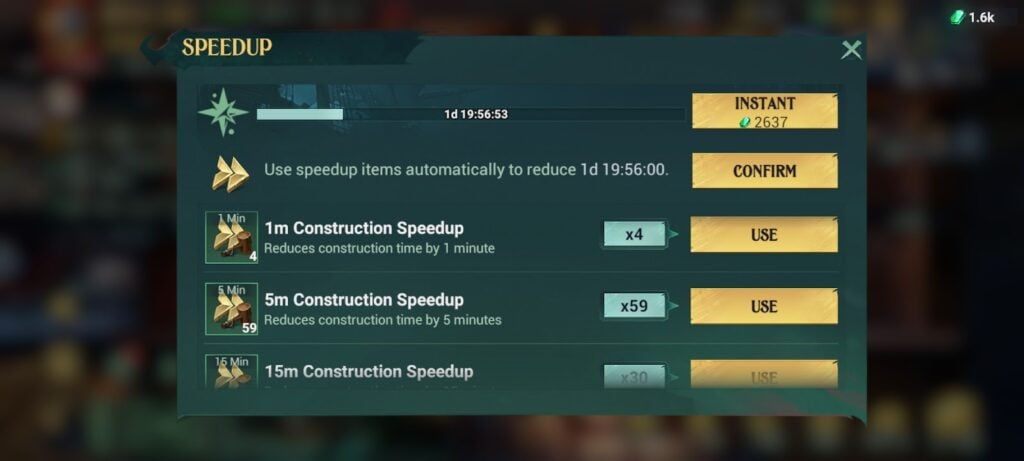 Speed-up cabin upgrade - Sea of Conquest