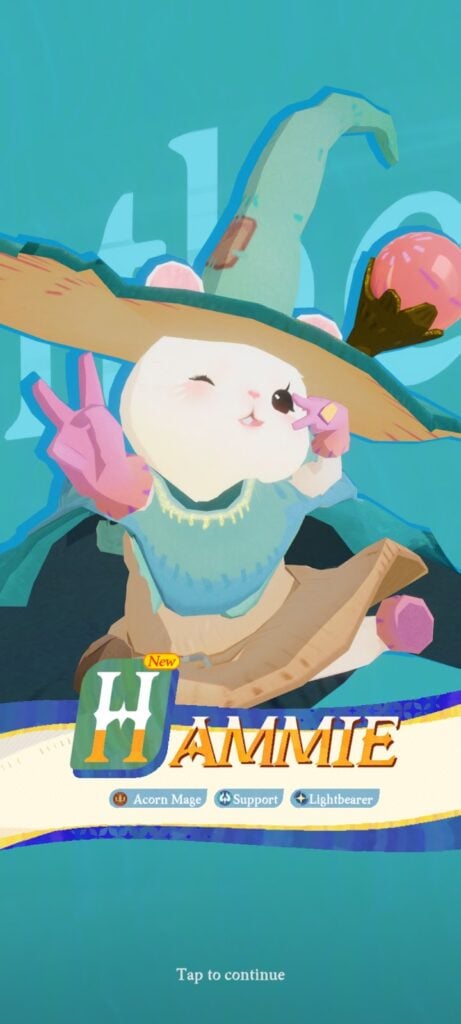 Hammie obtained - AFK Journey