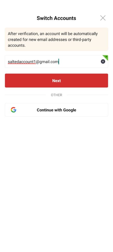 Account link options - AFK Journey