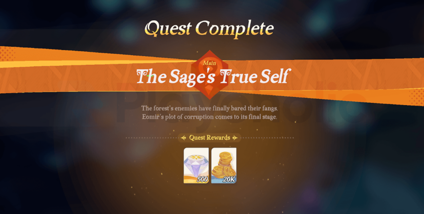 AFK Journey - Story Q - The Sage's True Self - Reward