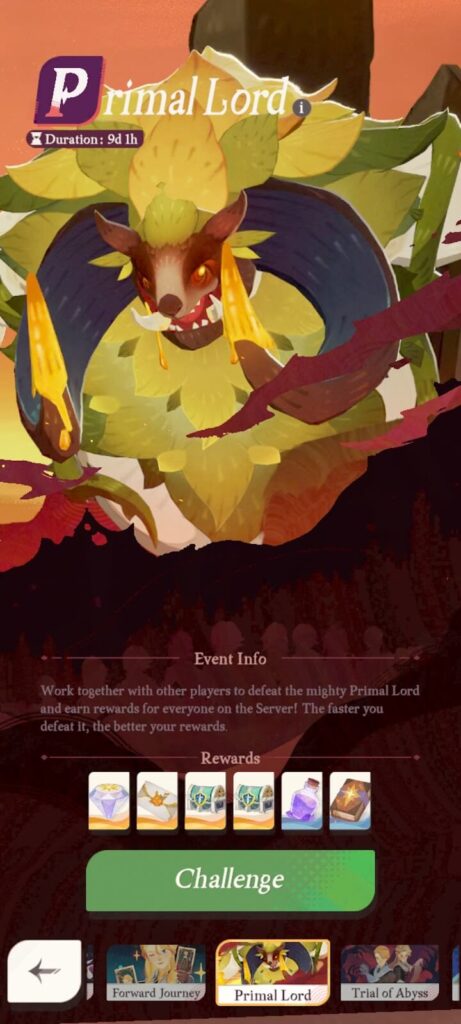 Alpha Bear event page - AFK Journey (AFK2)