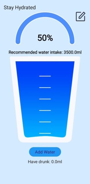 Aquatrack new app