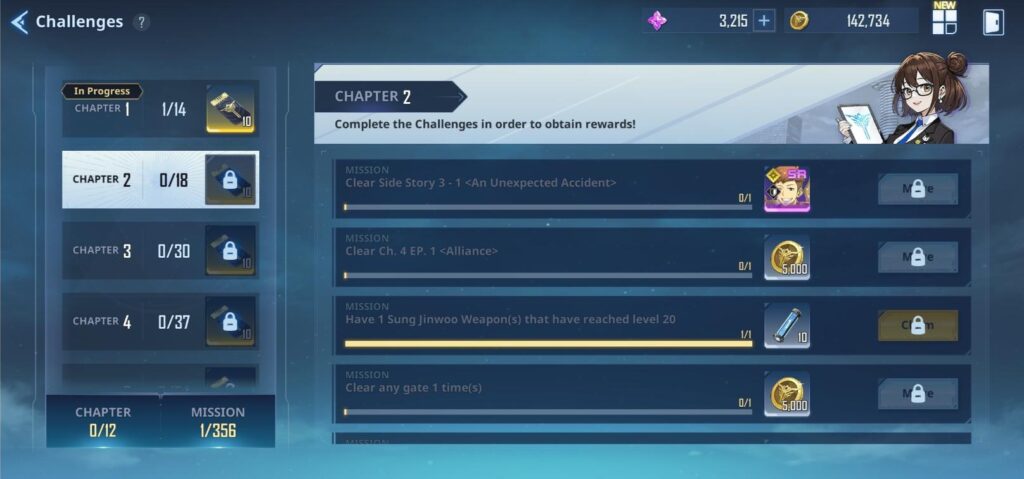 Chapter 2 Challenges - Solo Leveling Arise