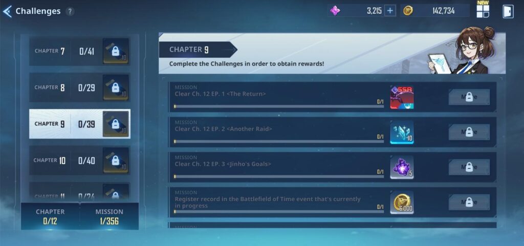 Chapter 9 Challenges - Solo Leveling Arise