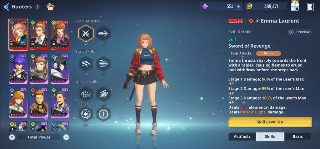 Hunter skills (get stronger fast) - Solo Leveling Arise