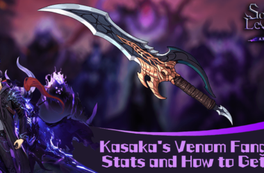 Solo Leveling: Arise SR Weapon - Kasaka's Venom Fang Feature