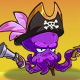 The Pirate Octopus's icon from Legend of Mushroom.