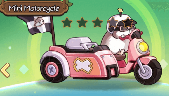 Legend of Mushroom - Mini Motorcycle