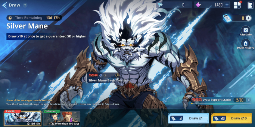 Rate Up banner feature - Solo Leveling: Arise