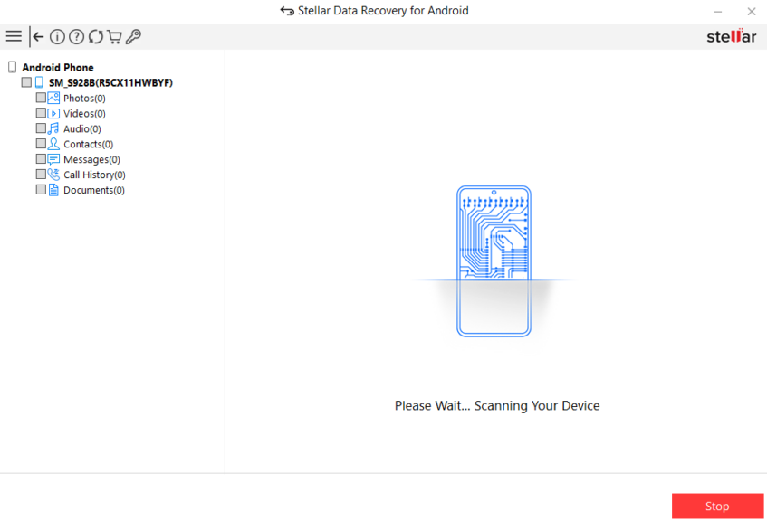 Inside Stellar Data Recovery For Android - An Android Recovery Software 8