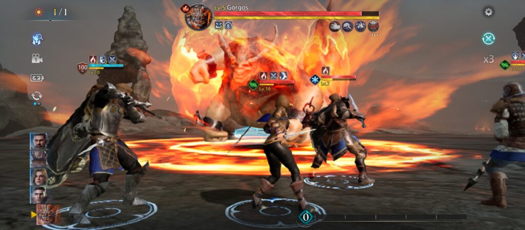 Battle example