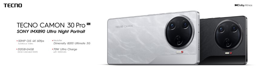 Tecno Launches Its Camon 30 Series Of Camera-Focused Phones 8