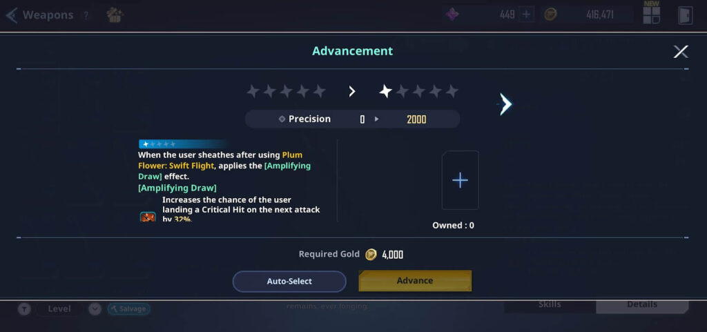 Weapon advancement (get stronger fast) - Solo Leveling Arise