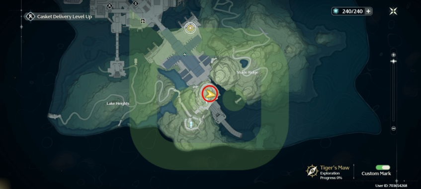 Sonance Casket Map Location #10 - Wuthering Waves