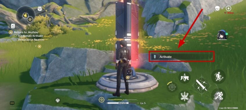 Activating Resonance Beacon in Wuthering Waves