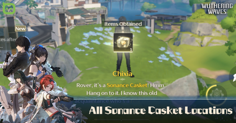 All Sonance Casket Locations - Wuthering Waves