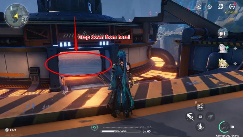 Entrance to the Lampylumen Myriad's Boss Spawn Point 2 - Wuthering Waves