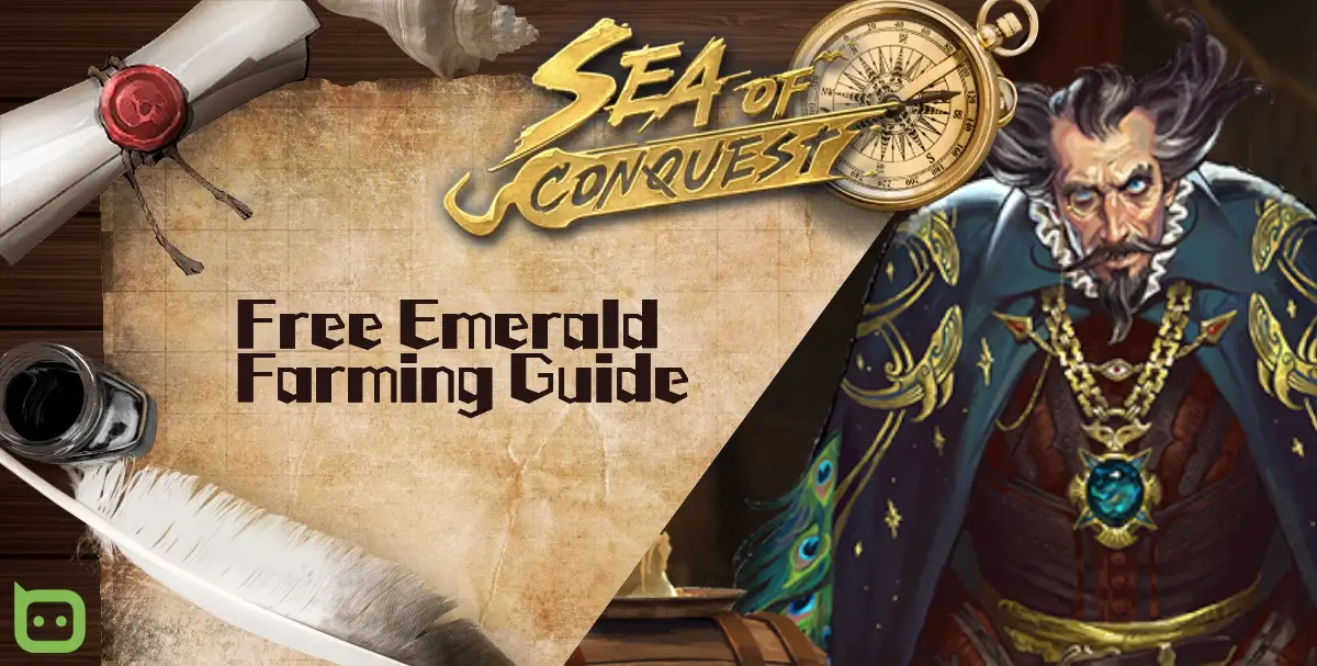 Free Emerald Farming Guide (Featured Image) - Sea of Conquest