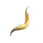 Gold Dissolving Feather icon - Wuthering Waves