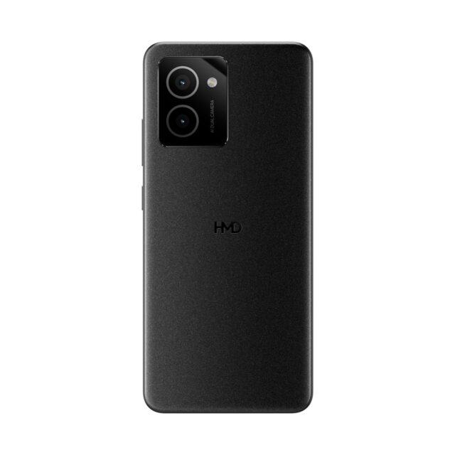 Back view of the HMD Vibe phone