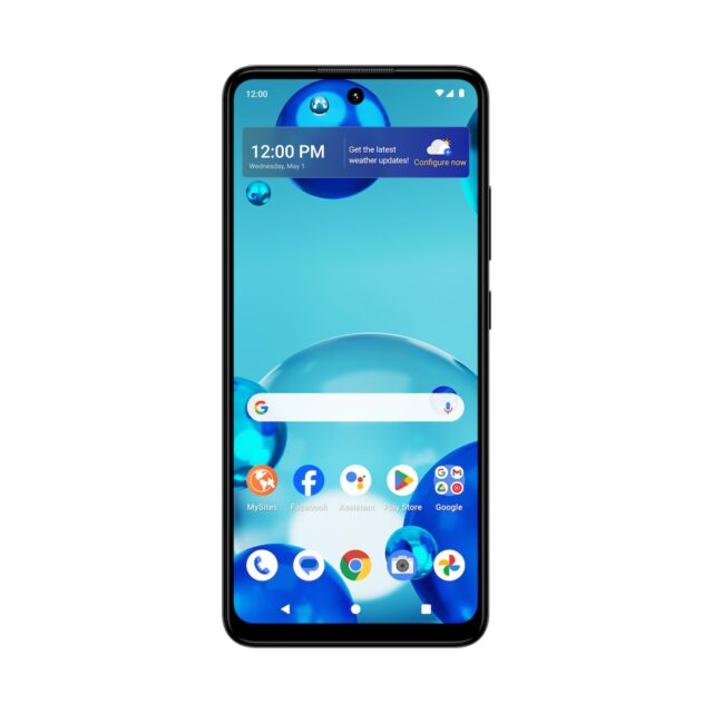 Front view of the HMD Vibe phone