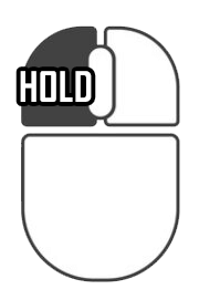 Keyboard Control - Hold M1