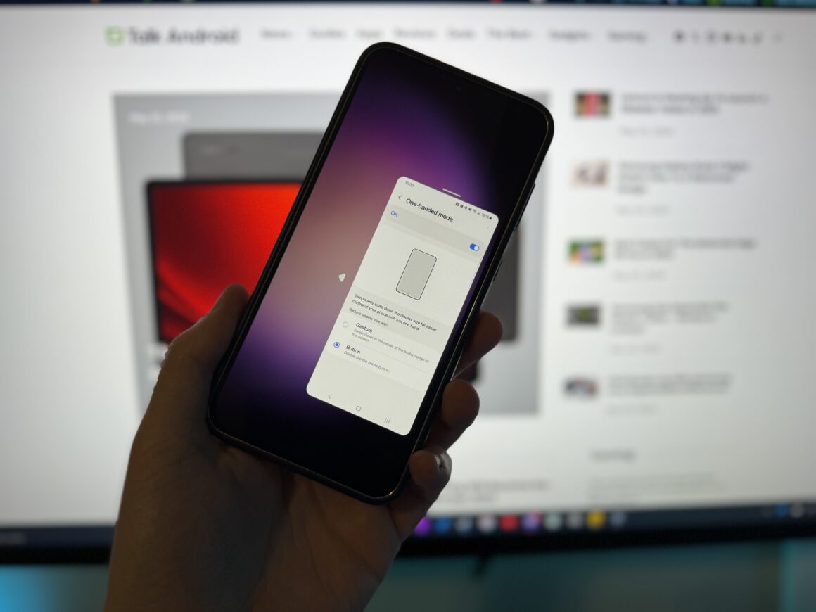 How to use one-handed mode on your Android phone - Talk Android
