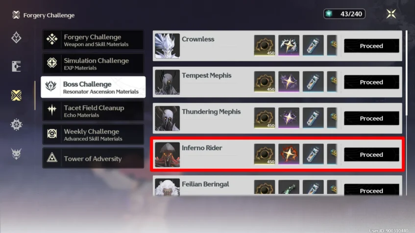 Inferno Rider (Rewards) - Wuthering Waves