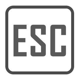 Keyboard Key - ESC Escape