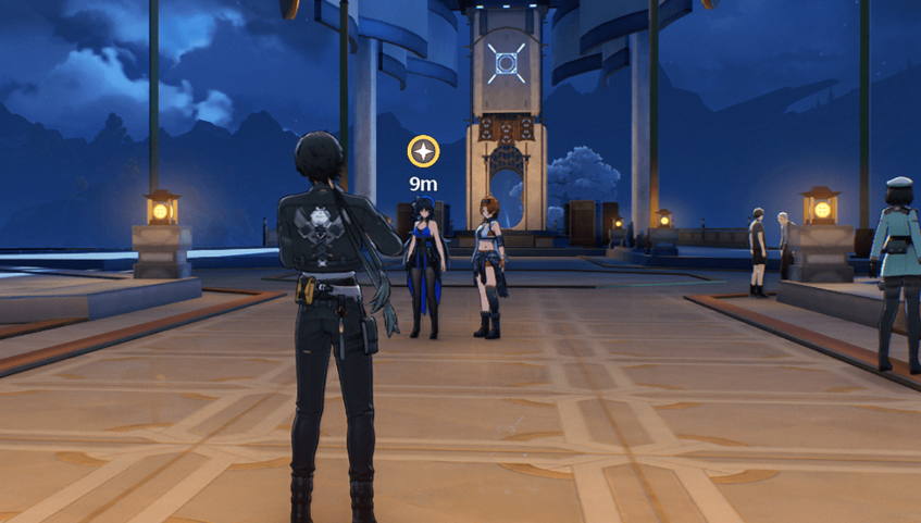Wuthering Waves - Main Quest - First Resonance - Leave the City Hall and join Yangyang outside