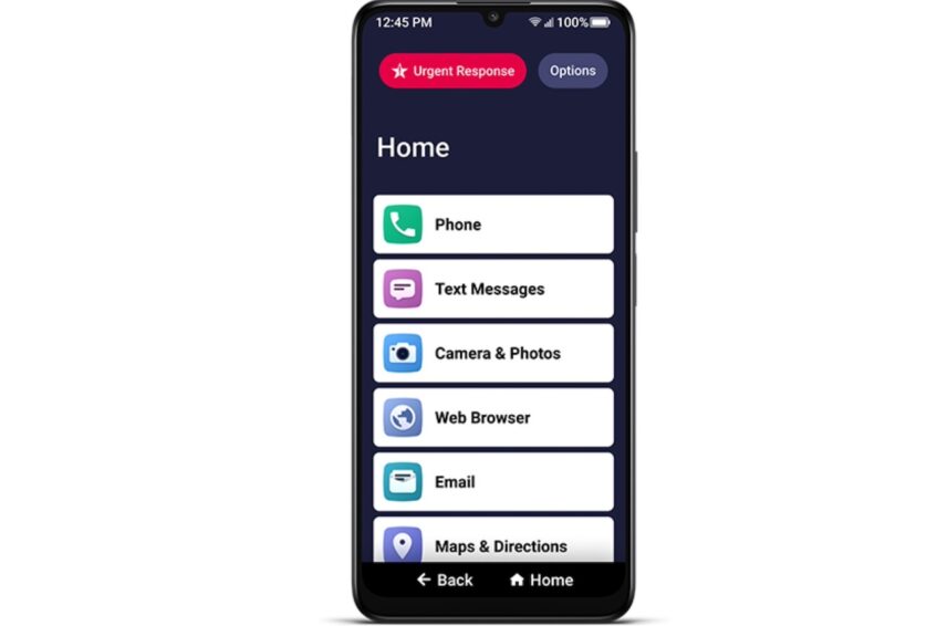 Lively Jitterbug Smart4 phone