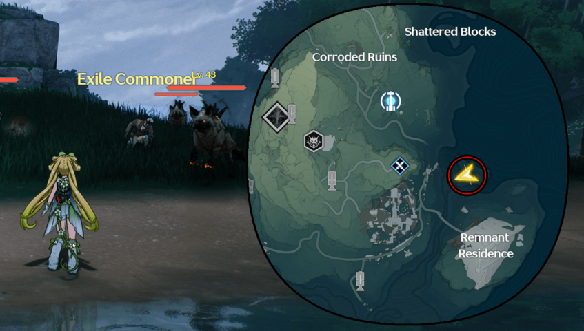Wuthering Waves - A True Arena Champion - Side Quest - Saving the Exile from the TD