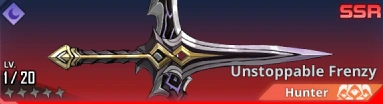 Unstoppable Frenzy Kang Taeshik Ex Weapon - Solo Leveling ARISE