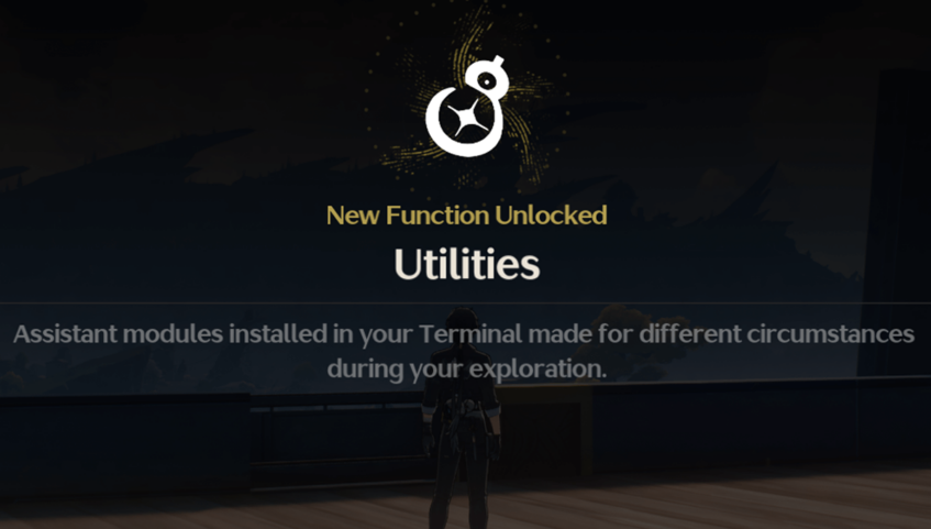 Wuthering Waves - Main Quest - First Resonance - Unlocks the Utility feature of the game after talking to Sanhua