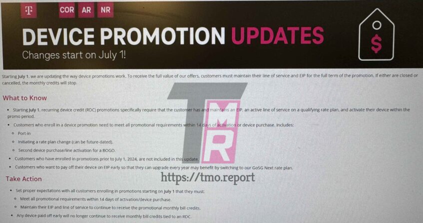 T-Mobile's New Bill Credit Policy Is To Thwart Early Settlements 5