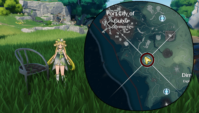 Wuthering Waves - Side Quest Shooting Party - Head to the Shooting Party area