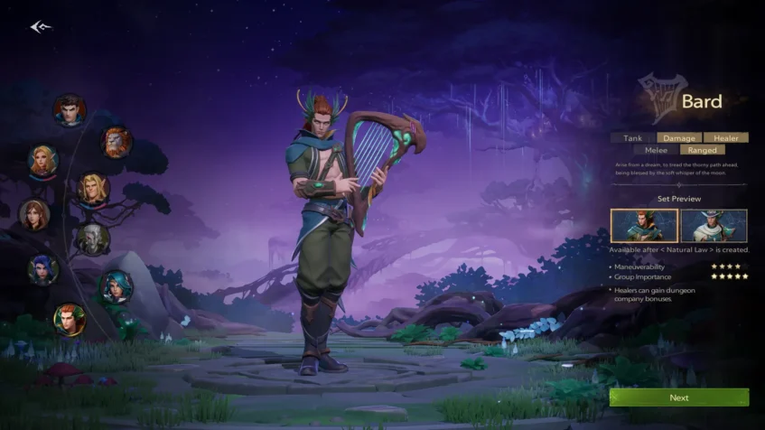 Bard class - Tarisland